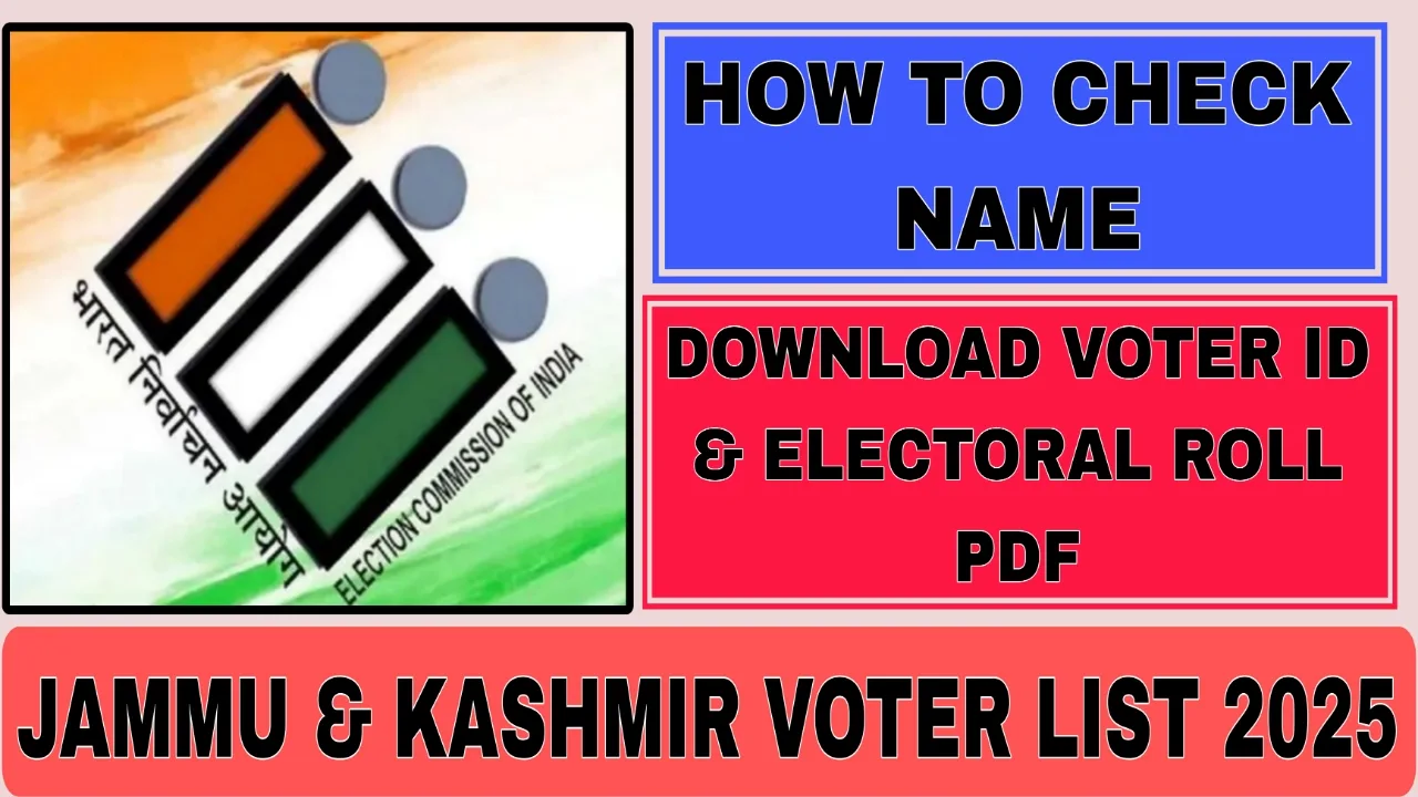Jammu & Kashmir Voter List 2025